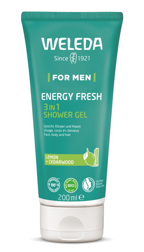 Men's Energy Fresh 3in1 Shower Gel 200ml