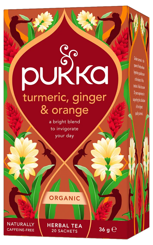 Pukka herbs Turmeric Active 20 tea bags organic 20 bags
