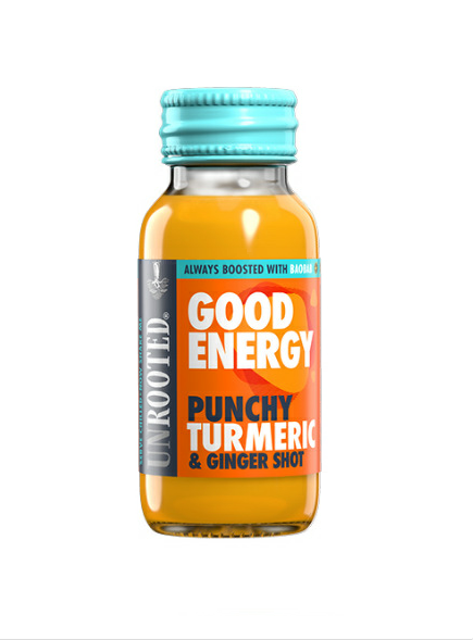 Unrooted Drinks Punchy Turmeric Shot 60ml