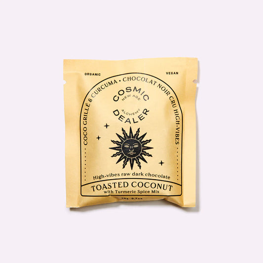 Cosmic Dealer Nut Butter Chocolate: Toasted Coconut & Turmeric - Strength 20g