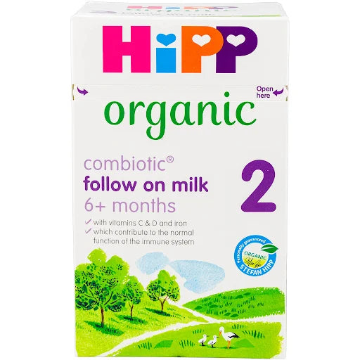 HiPP Organic 2 Follow on Baby Milk Powder Formula - From 6 Months (800g)
