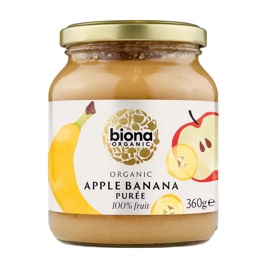 Biona Apple & Banana Puree 350g