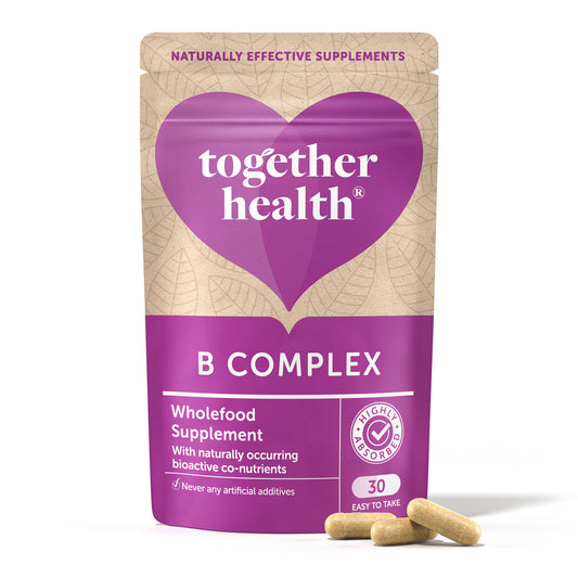 Together Natural Food Source Vitamin B Complex With Bioflavonoids 30 tabs