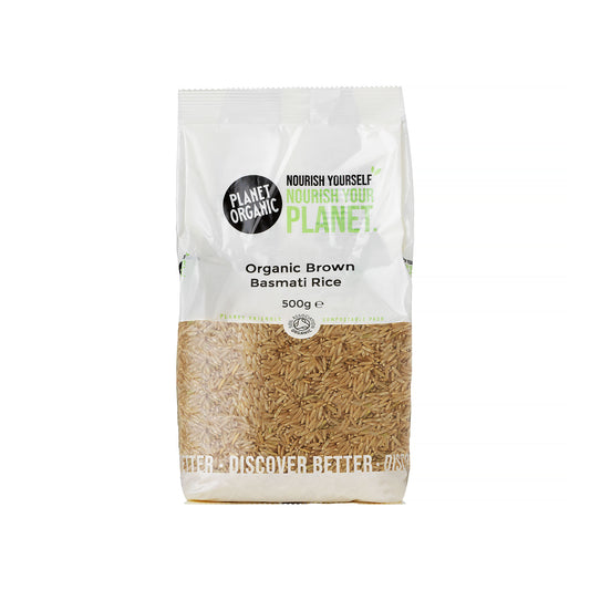 Planet Organic Basmati Brown Rice 500g