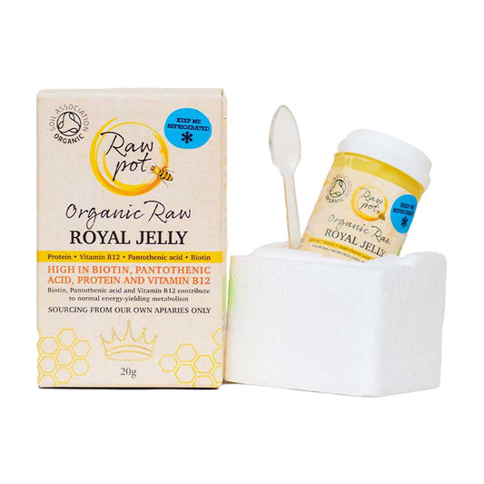 Raw Pot Fresh Organic Royal Jelly 20g