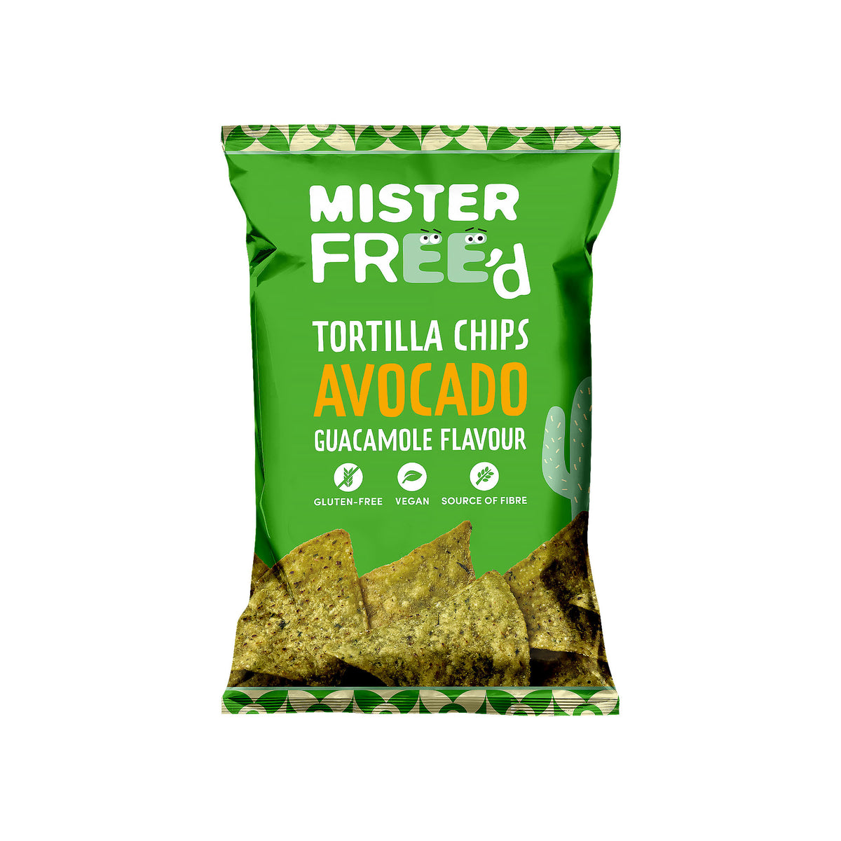 Mister Free'd Tortilla Chips Avocado & Guacamole 135g Organic
