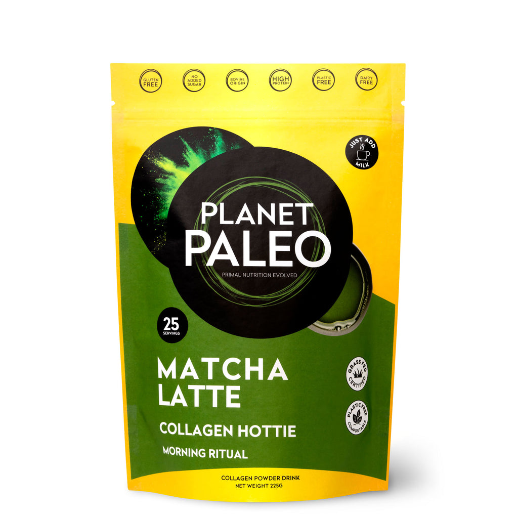 Planet Paleo Pure Collagen - Matcha Latte 225g