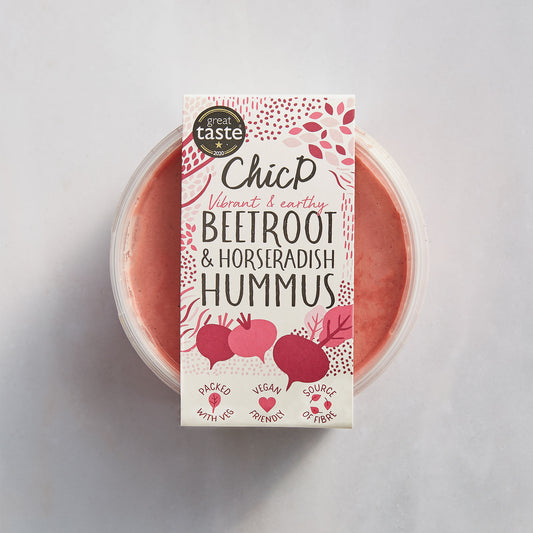 ChicP Beetroot & Horseradish Hummus