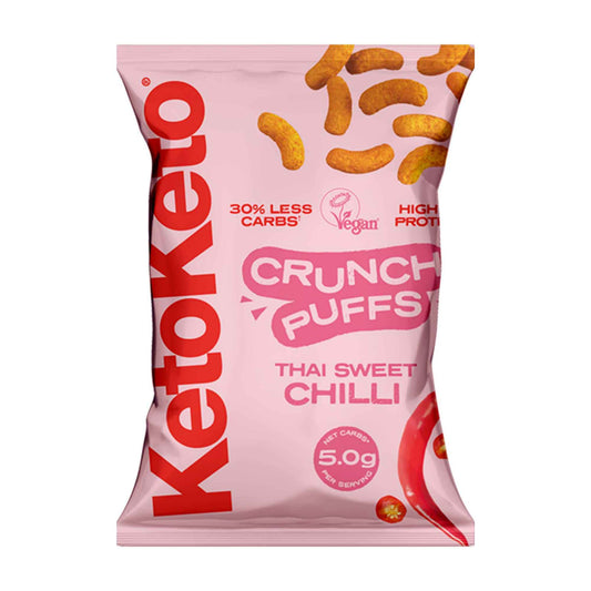 Ketoketo Thai Sweet Chilli Crunch Puffs 80g