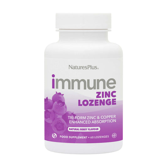 Nature's Plus Immune Zinc Lozenge 60 c