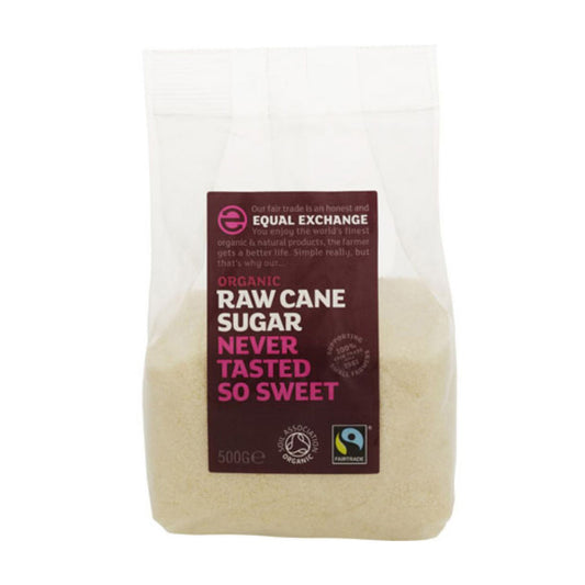 Equal Exchange Raw Cane Sugar - Unrefined 500g