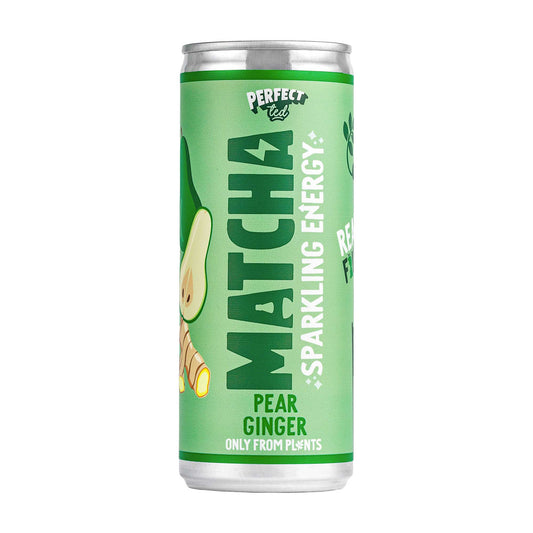 Perfect Ted Pear Ginger Sparkling Matcha