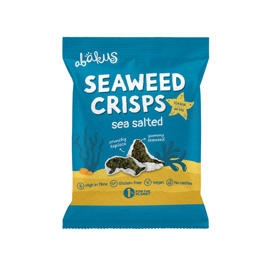 Abakus Seaweed Crisps - Sea Salted 18g