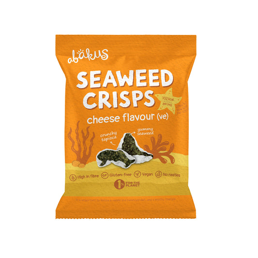 Abakus Seaweed Crisps - Cheese Flavour 18g