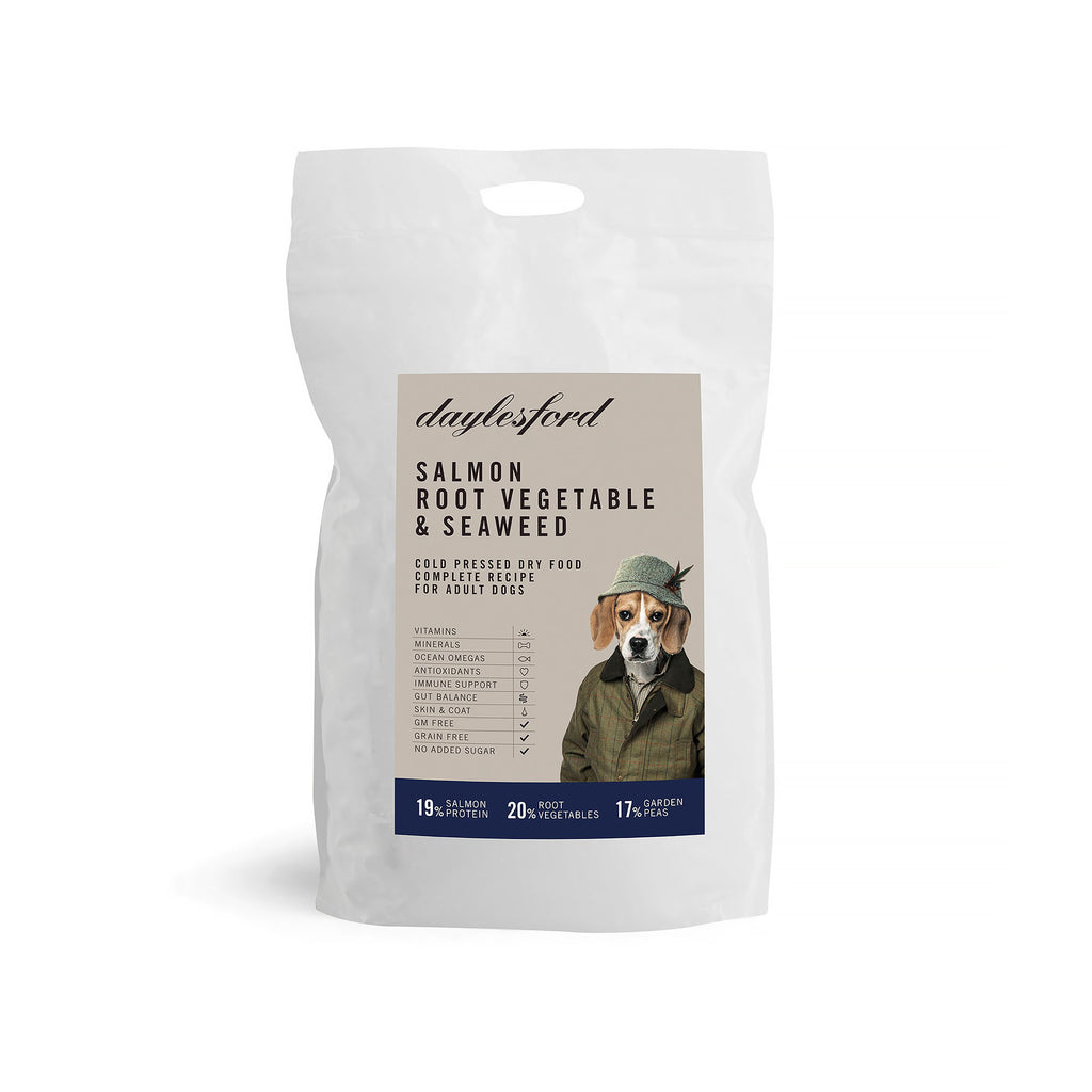Daylesford Cold Pressed Dog Food - Salmon with Sweet Potato & Seaweed 6kg