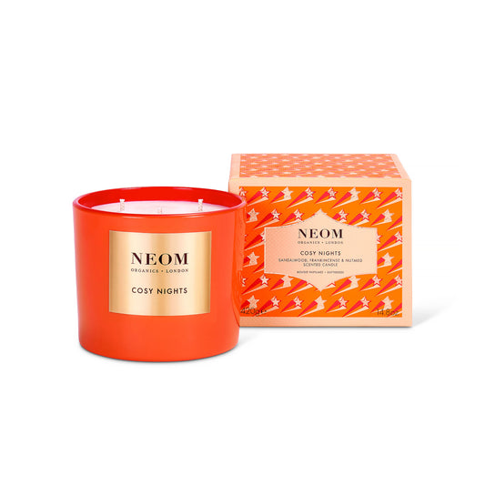 Neom Cosy Nights 3 Wick Candle 1037g