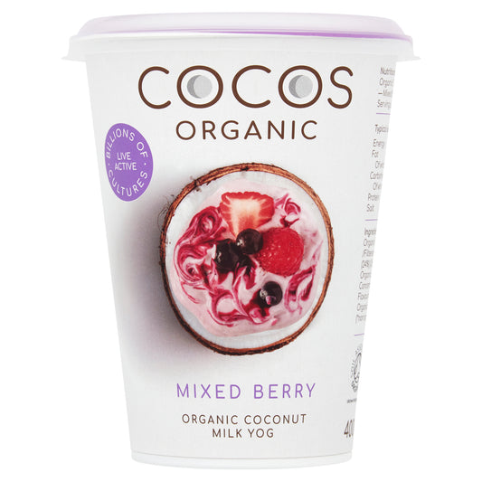 COCOS Coconut Mixed Berry Yogurt 400g