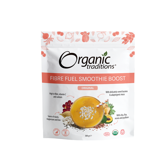 Organic Traditions Fibre Fuel Smoothie Boost - Original 300g