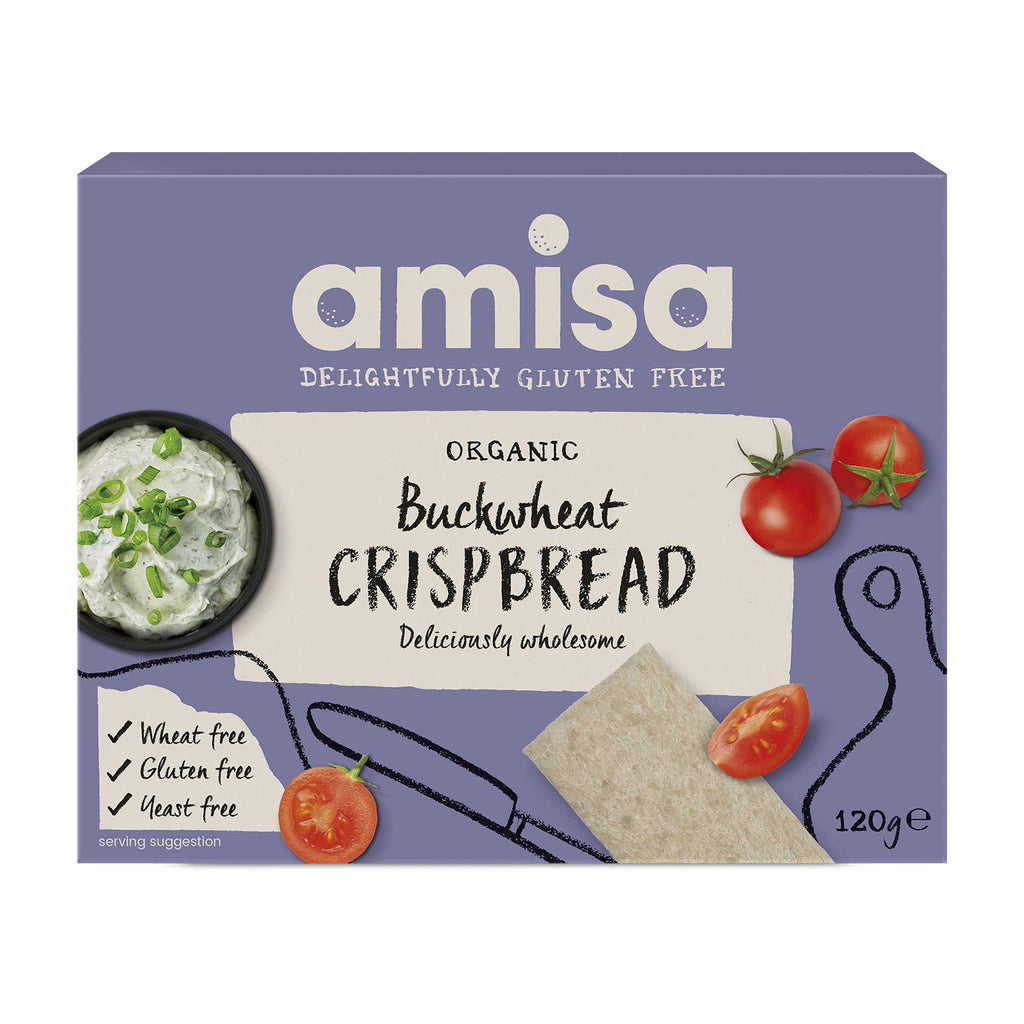Amisa Buckwheat Crispbread 120g