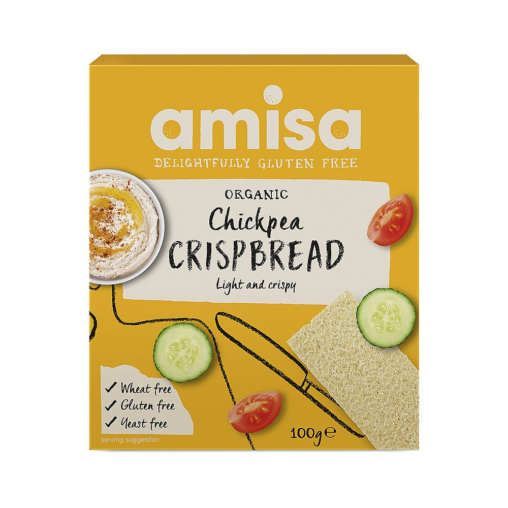 Amisa Chickpea Crispbread 100g