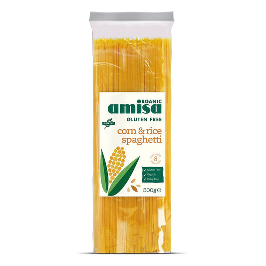 Amisa Organic Gluten Free Corn&Rice Spaghetti 500g