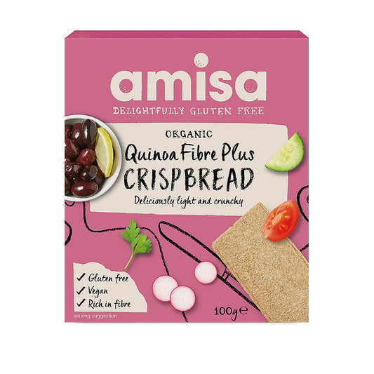 Amisa Quinoa Plus Crispbread 100g