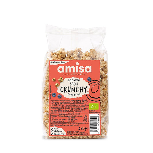 Amisa Spelt Crunchy Granola 375g