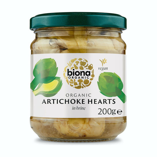 Biona Artichoke Hearts 200g