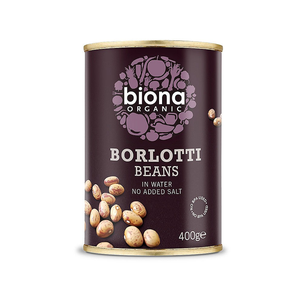 Biona Borlotti Beans 400g