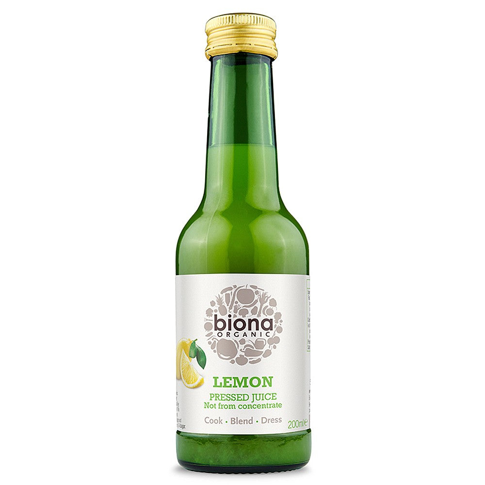 Biona Lemon Juice 200ml