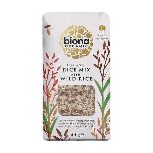 Biona Organic Wild Rice Mix 500g