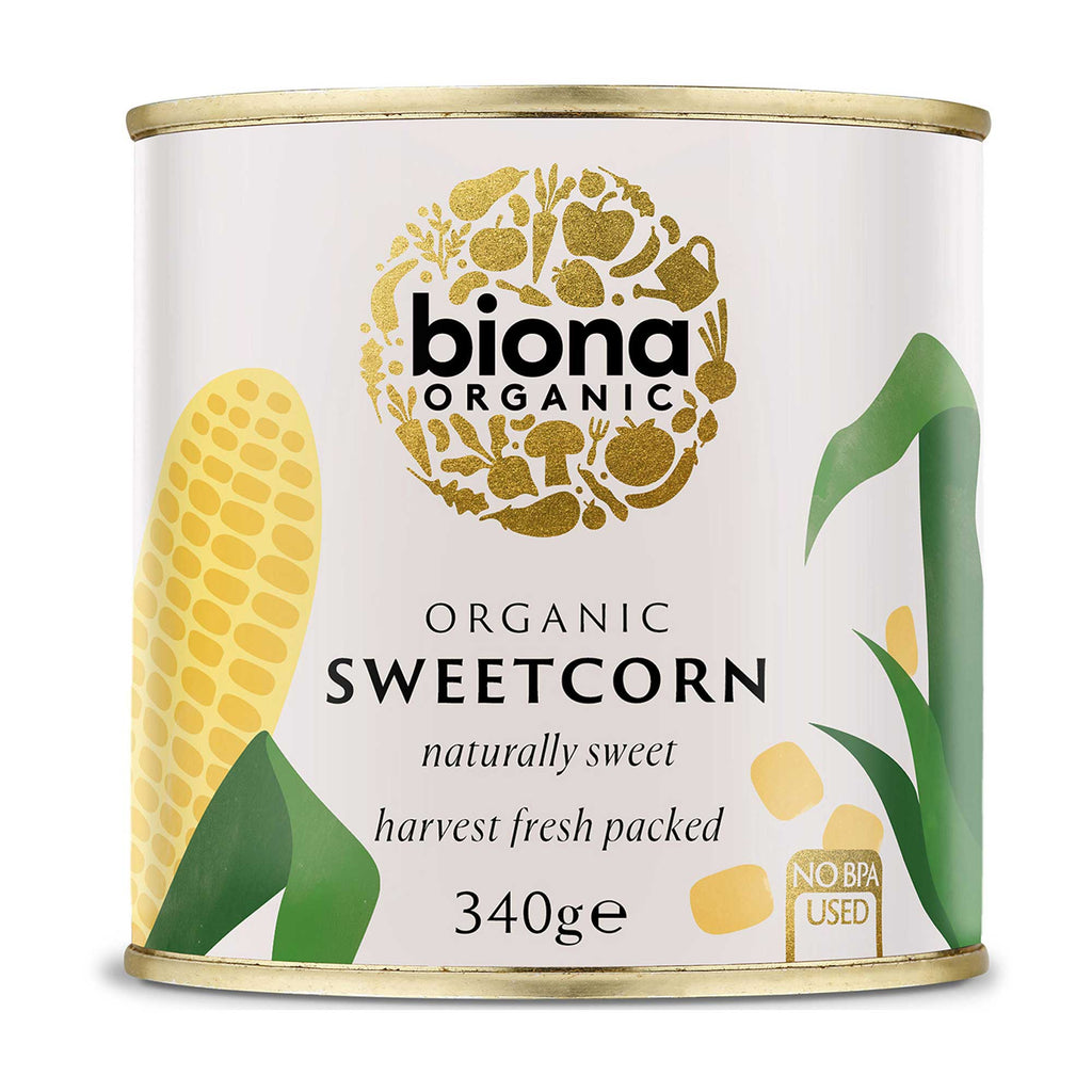 Biona Sweetcorn 340g