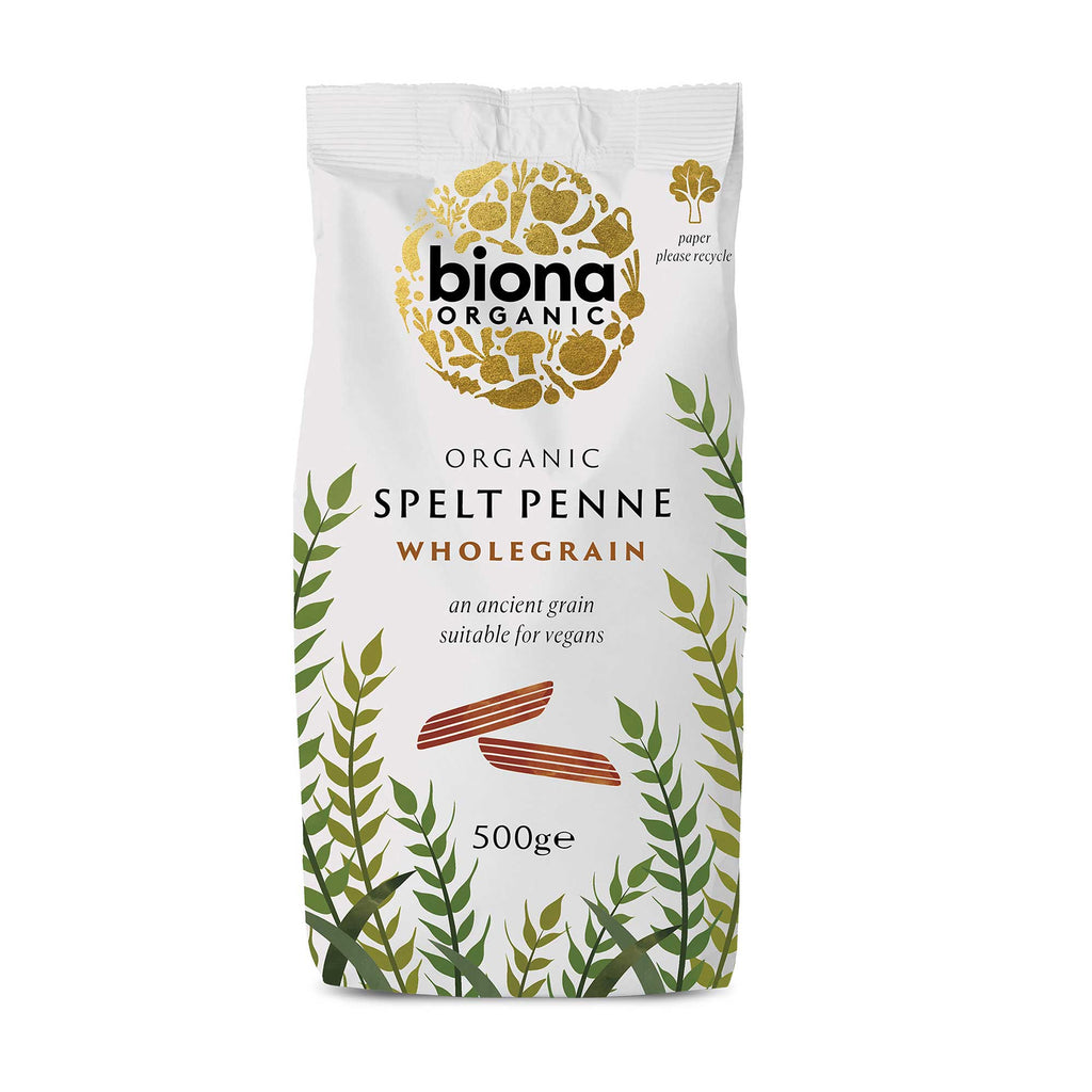 Biona Whole Spelt Penne 500g