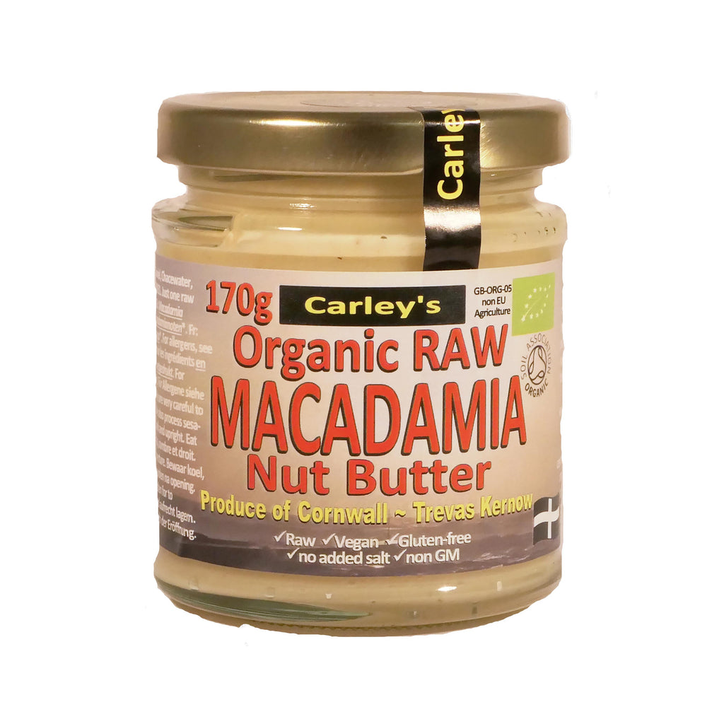 Carley's Raw Macadamia Nut Butter 170g
