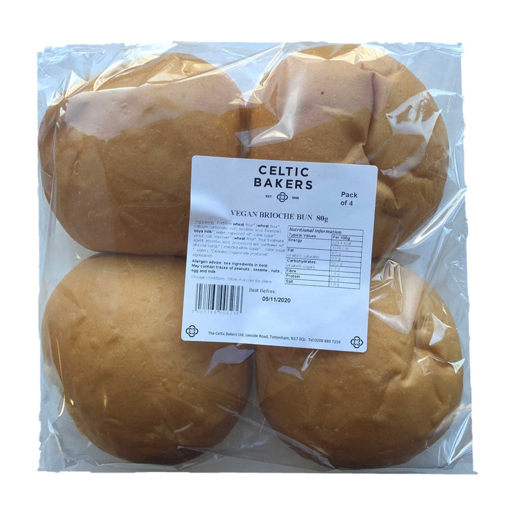 Celtic Bakers Burger Buns 4 pack