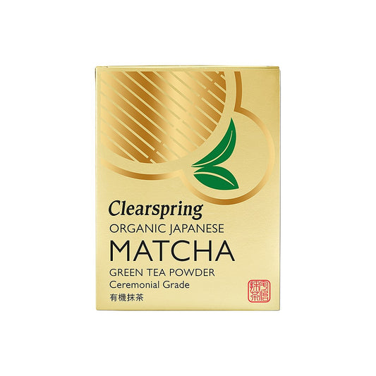 Clearspring Matcha Green Tea Powder - Ceremonial Grade 30g