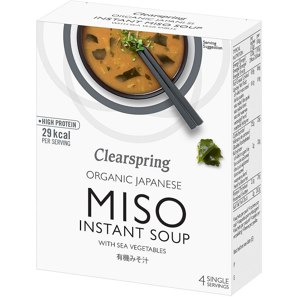 Clearspring Miso Instant Soup 4x10g