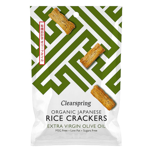 Clearspring Olive Oil Crackers 50g