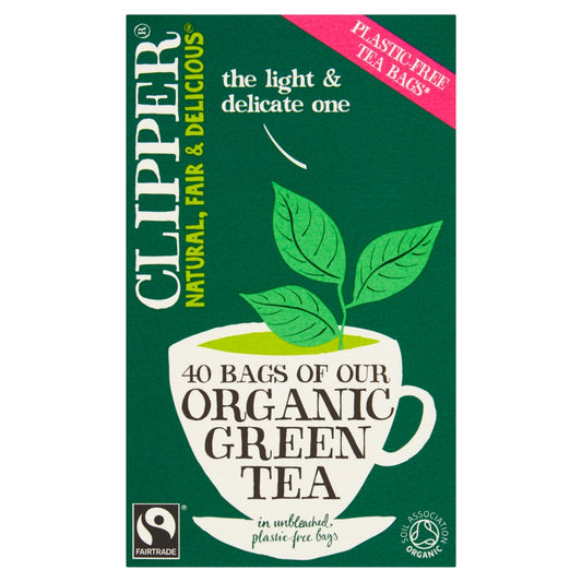 Clipper Fair Trade Green Tea 40 bags