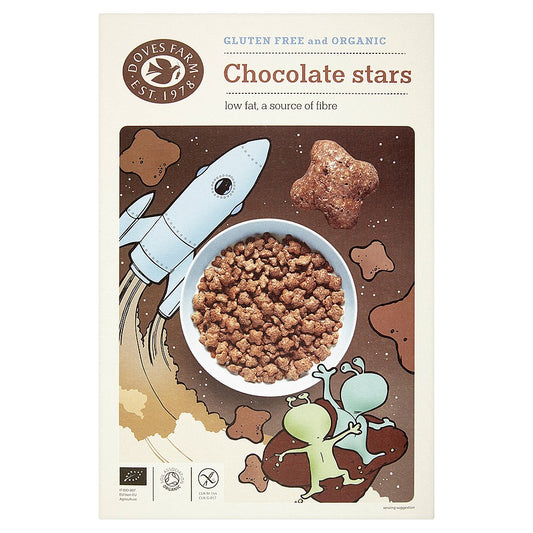 Doves Farm Chocolate Stars 300g