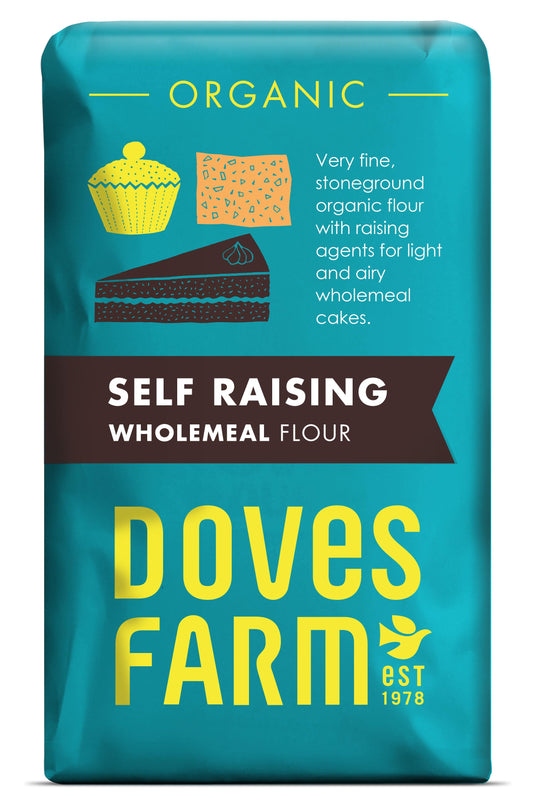 Doves Farm Self Raising Wholemeal Flour 1kg
