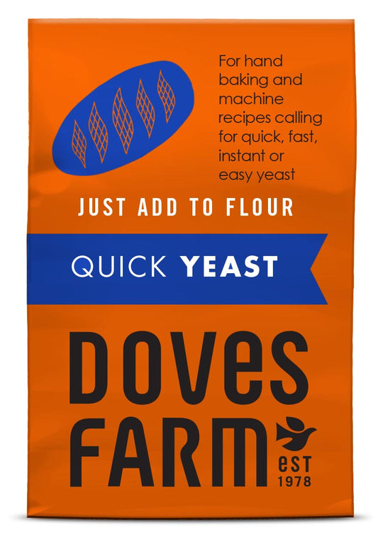 Doves Farm Yeast for Quick Baking 125g