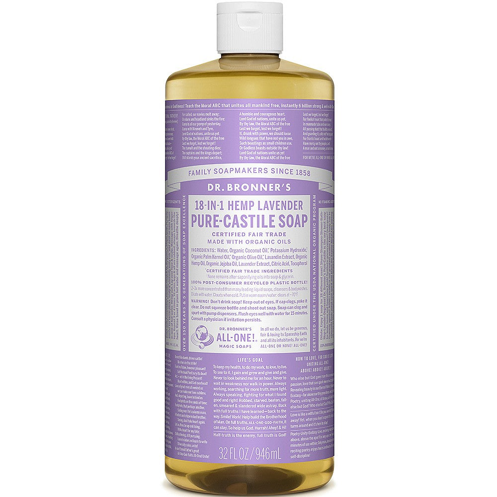 Dr Bronner's Lavender Liquid Soap 946ml