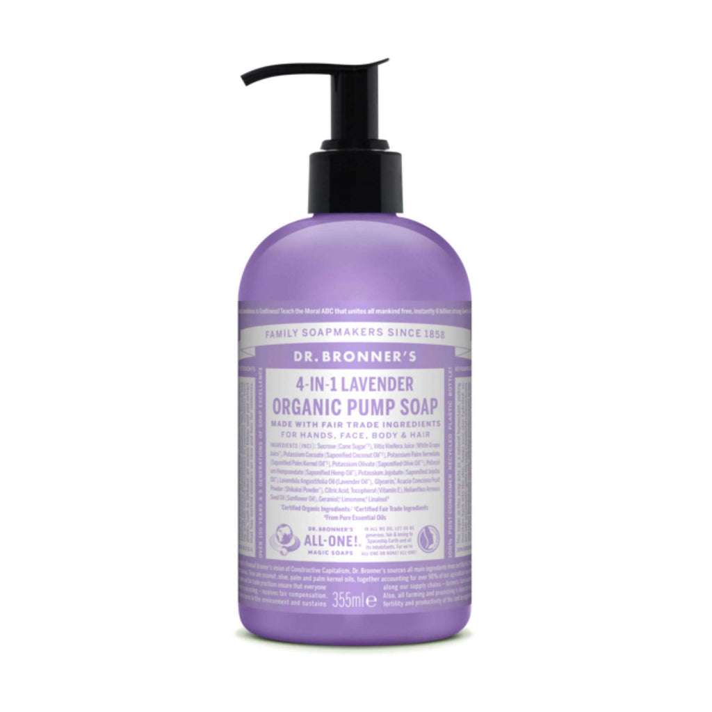 Dr Bronner's Pump Soap - Lavender 355ml