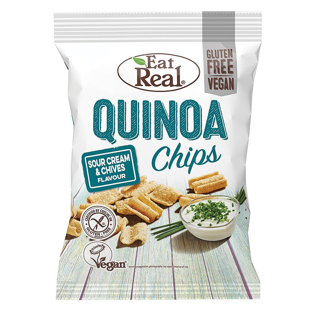 Eat Real Quinoa Sour Cream Chips 30g