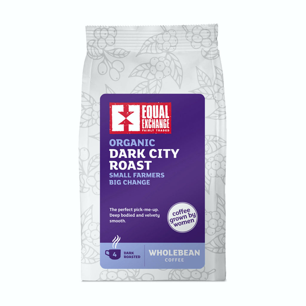 Equal Exchange Dark Roast Coffee Beans 227g