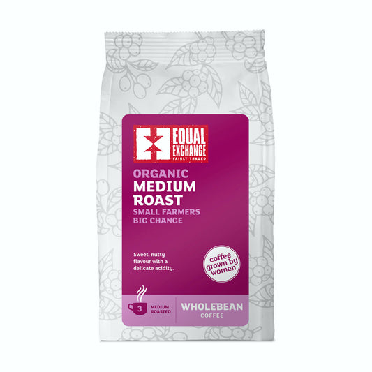 Equal Exchange Medium Roast Coffee Beans 227g
