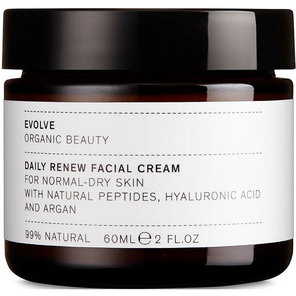 Evolve Daily Renew Facial Cream With Hyaluronic Acid and Argan 60ml