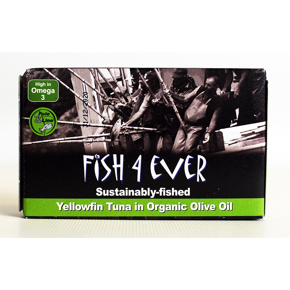 Fish4Ever Yellow fin Tuna in Olive Oil 120g