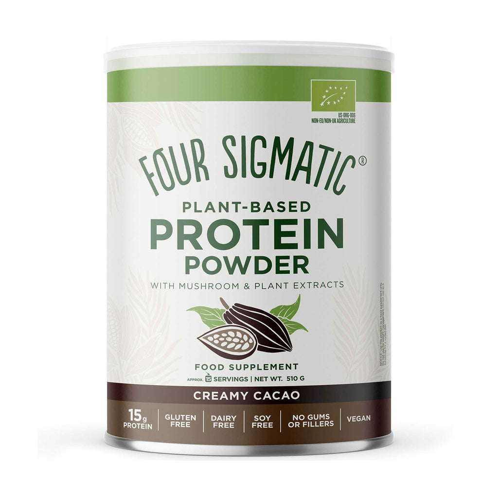 Four Sigmatic Plant Based Protein Creamy Cacao Tube 510g